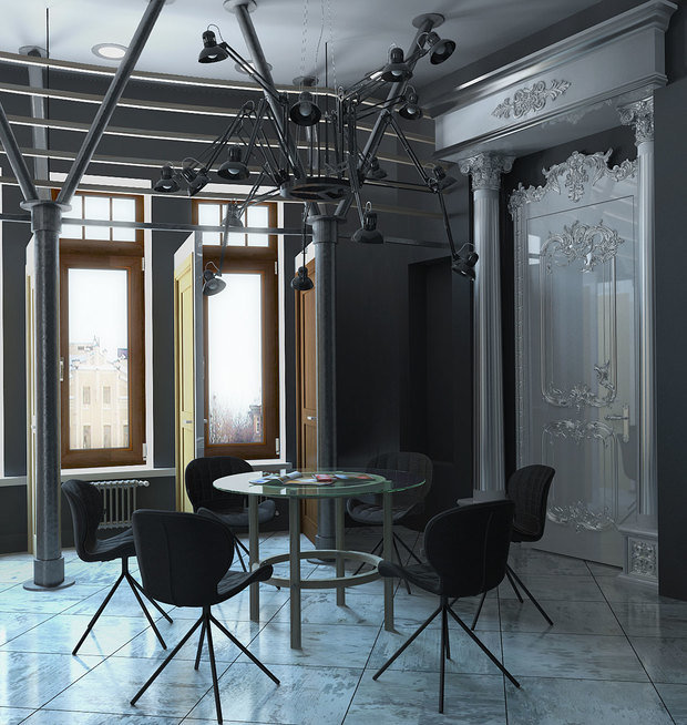 Фото из портфолио Модус офис – фотографии дизайна интерьеров на INMYROOM