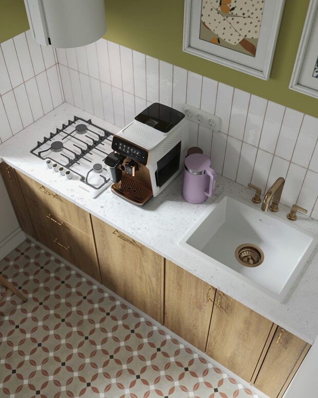 Фото из портфолио 18. Lime 58м² – фотографии дизайна интерьеров на INMYROOM