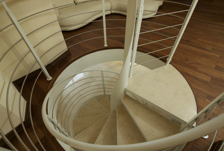 Лестница. Загородный дом. Подмосковье