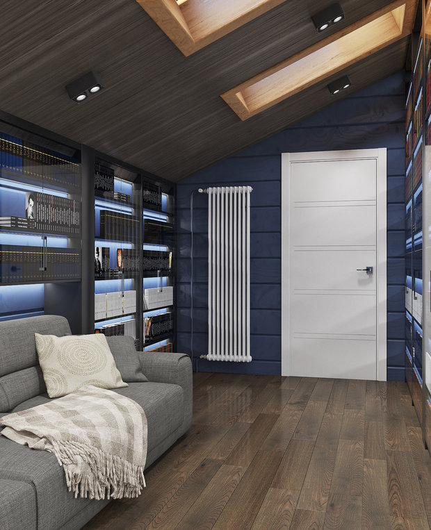 Фото из портфолио Дом из бруса 2-ой этаж – фотографии дизайна интерьеров на INMYROOM