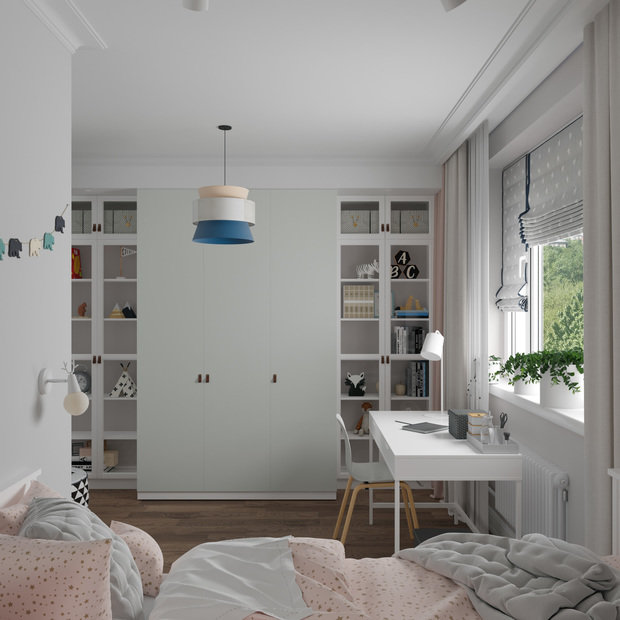 Фото из портфолио BAKULEVA FLAT – фотографии дизайна интерьеров на INMYROOM