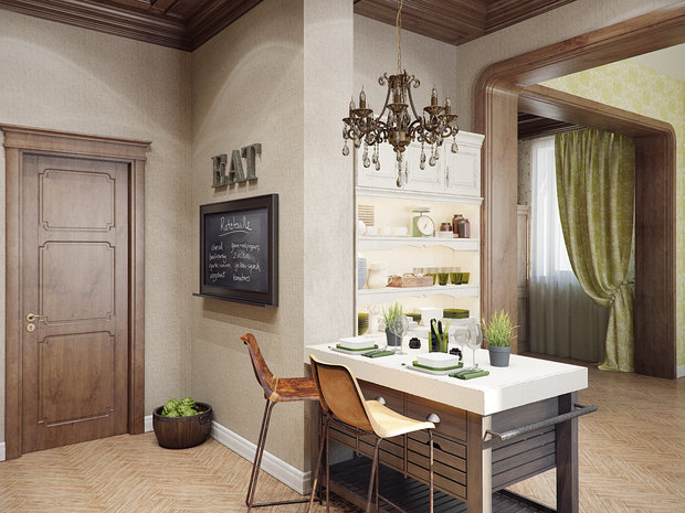 Фото из портфолио Дом в Лисьем Носу – фотографии дизайна интерьеров на INMYROOM