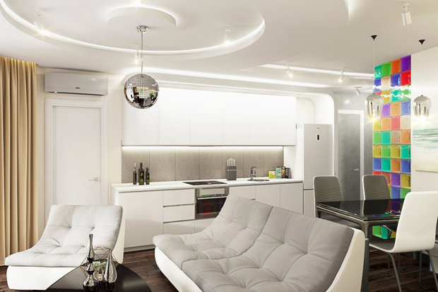 Фото из портфолио 09 Студия в современном стиле – фотографии дизайна интерьеров на INMYROOM