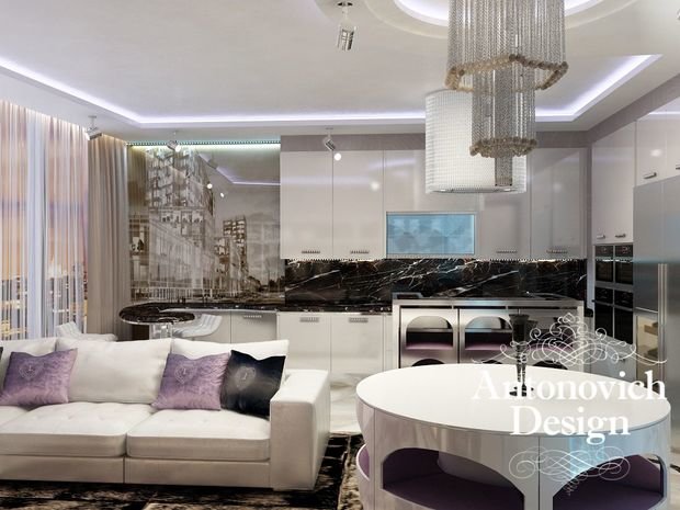 Фото из портфолио Exclusive interior design apartment  – фотографии дизайна интерьеров на InMyRoom.ru