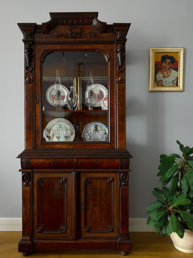 Фотография: Кухня и столовая в стиле Классический, Эклектика, Квартира, Проект дня, Москва, Кирпичный дом, 4 и больше, Более 90 метров, Наташа Федосеева – фото на INMYROOM