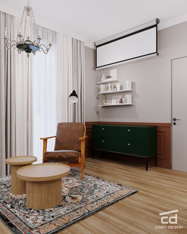Фото из портфолио Эклектичная квартира 54м2 – фотографии дизайна интерьеров на INMYROOM