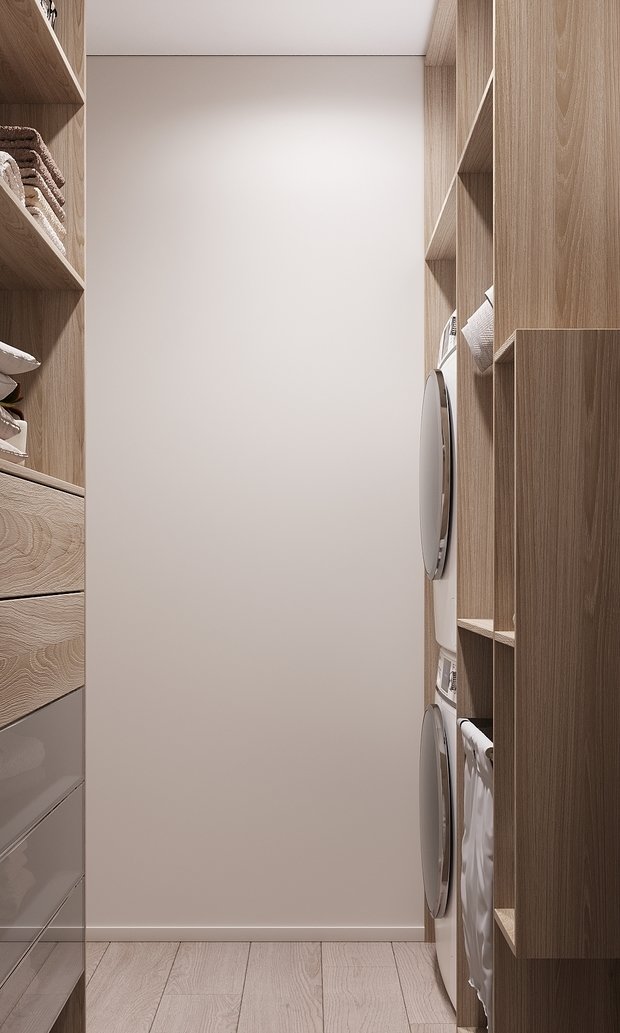 Фото из портфолио Современный интерьер в ЖК «Znak», Ижевск, 73 кв. м2 – фотографии дизайна интерьеров на INMYROOM