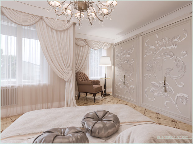 Фото из портфолио Русская Классика – фотографии дизайна интерьеров на INMYROOM