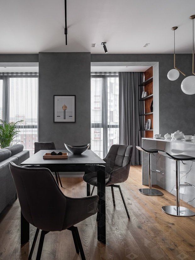 Фото из портфолио Столетов 122 м2 – фотографии дизайна интерьеров на INMYROOM