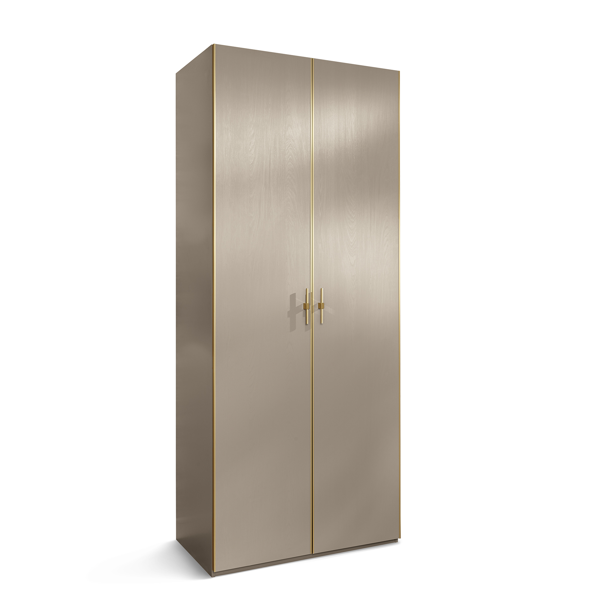 Шкаф для одежды Palmari серо-бежевого цвета