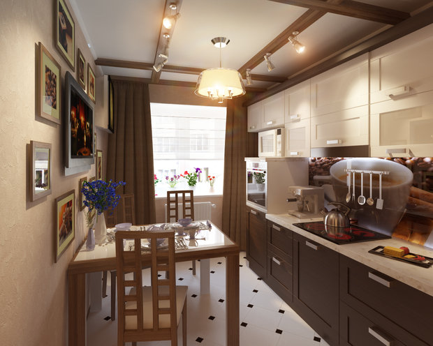 Фото из портфолио квартира  с восточной изюминкой – фотографии дизайна интерьеров на INMYROOM