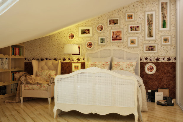 Фотография: Спальня в стиле Прованс и Кантри, Современный, Эклектика, Квартира, Аксессуары, Декор, Мебель и свет, Советы – фото на INMYROOM