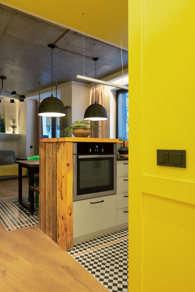 Фотография: Кухня и столовая в стиле Прованс и Кантри, Эко, Эклектика, Квартира, Проект недели, Химки, Монолитный дом, 4 и больше, Более 90 метров, Ирина Бородинова, Илья Бирюков, Archibeyou – фото на INMYROOM