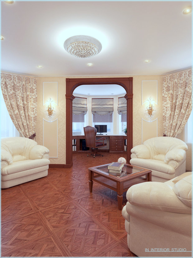 Фото из портфолио Настоящая Классика – фотографии дизайна интерьеров на INMYROOM