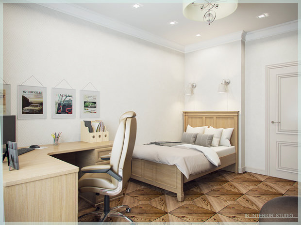 Фото из портфолио Неоклассика с харизмой – фотографии дизайна интерьеров на INMYROOM