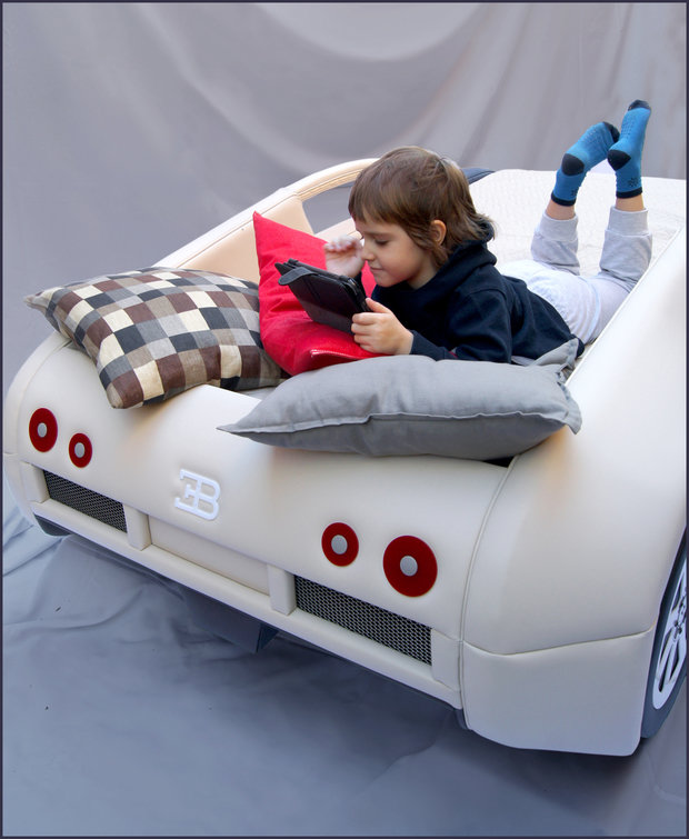 Фото из портфолио Уникальная детская кровать-машина BugaTTi Veyron от R.O.M.-Dekor – фотографии дизайна интерьеров на INMYROOM