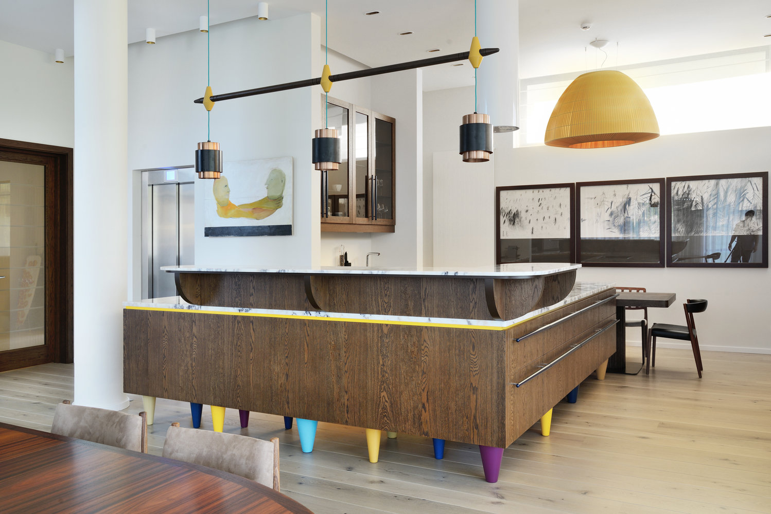 Фотография: Кухня и столовая в стиле Лофт, Эклектика, Интерьер комнат, Проект недели – фото на INMYROOM