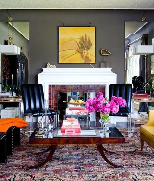 Фотография: Гостиная в стиле Эклектика,  – фото на INMYROOM