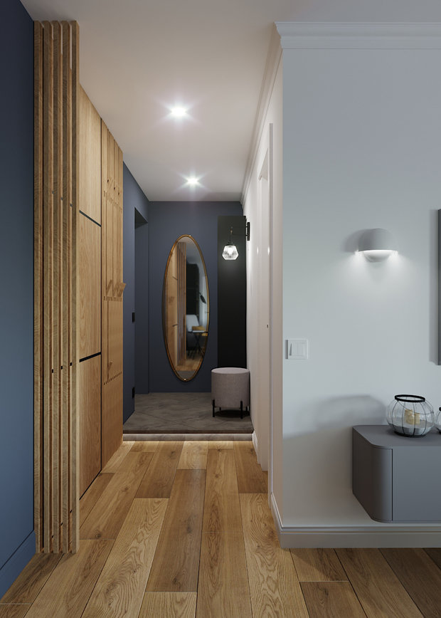 Фото из портфолио Дизайн однокомнатной квартиры – фотографии дизайна интерьеров на INMYROOM