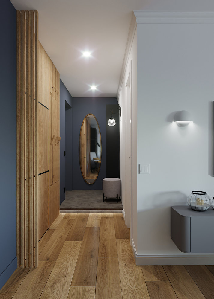 Фото из портфолио Дизайн однокомнатной квартиры – фотографии дизайна интерьеров на INMYROOM Фото из портфолио Дизайн однокомнатной квартиры – фотографии дизайна интерьеров на INMYROOM