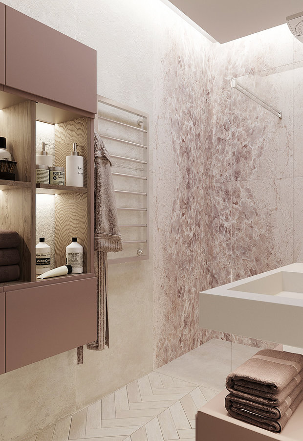 Фото из портфолио 160 м² ЖК Дыхание – фотографии дизайна интерьеров на INMYROOM