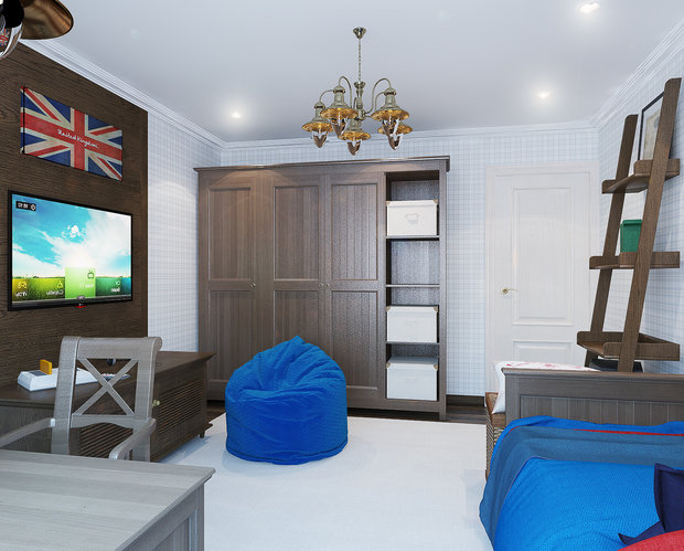 Фото из портфолио Частная квартира 85м2 – фотографии дизайна интерьеров на INMYROOM