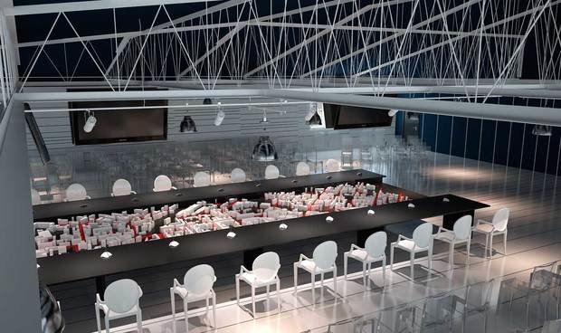 Фото из портфолио Пресс-центр "Сколково" – фотографии дизайна интерьеров на INMYROOM