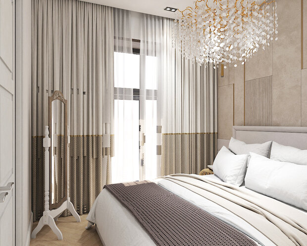 Фото из портфолио Квартира 45м2 – фотографии дизайна интерьеров на INMYROOM
