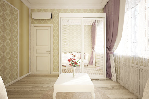 Фото из портфолио Дизайн интерьера спальни. Проект и его реализация. – фотографии дизайна интерьеров на INMYROOM