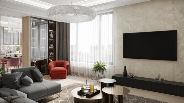 Фото из портфолио Дом на Тишинке – фотографии дизайна интерьеров на INMYROOM