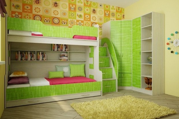 Фотография: Детская в стиле Современный, мебель в детской – фото на INMYROOM