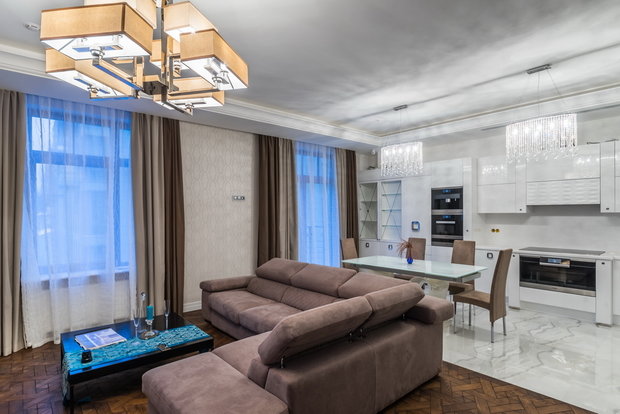 Фото из портфолио Квартира на Крестовском – фотографии дизайна интерьеров на INMYROOM