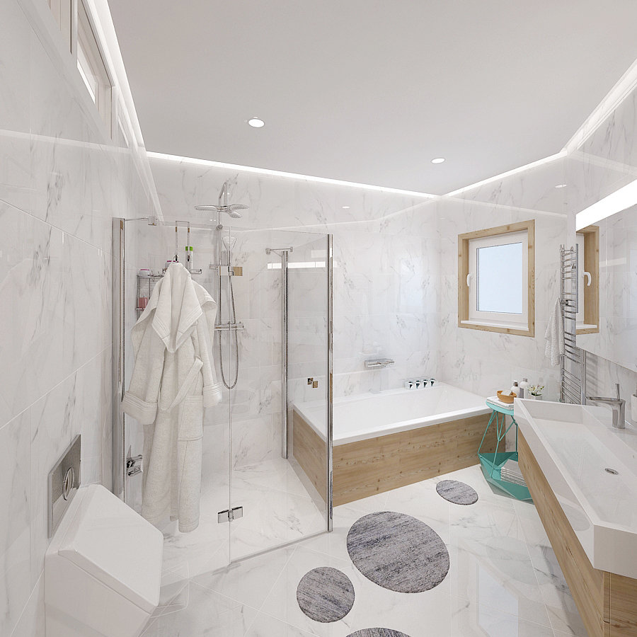 Фото из портфолио Квартира в г.Сочи, 97 кв.м. – фотографии дизайна интерьеров на INMYROOM Фото из портфолио Квартира в г.Сочи, 97 кв.м. – фотографии дизайна интерьеров на INMYROOM