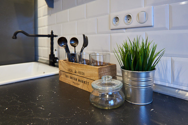 Фотография: Декор в стиле Скандинавский, Квартира, Проект недели, Панельный дом, 2 комнаты, 40-60 метров, Анна Моджаро – фото на INMYROOM