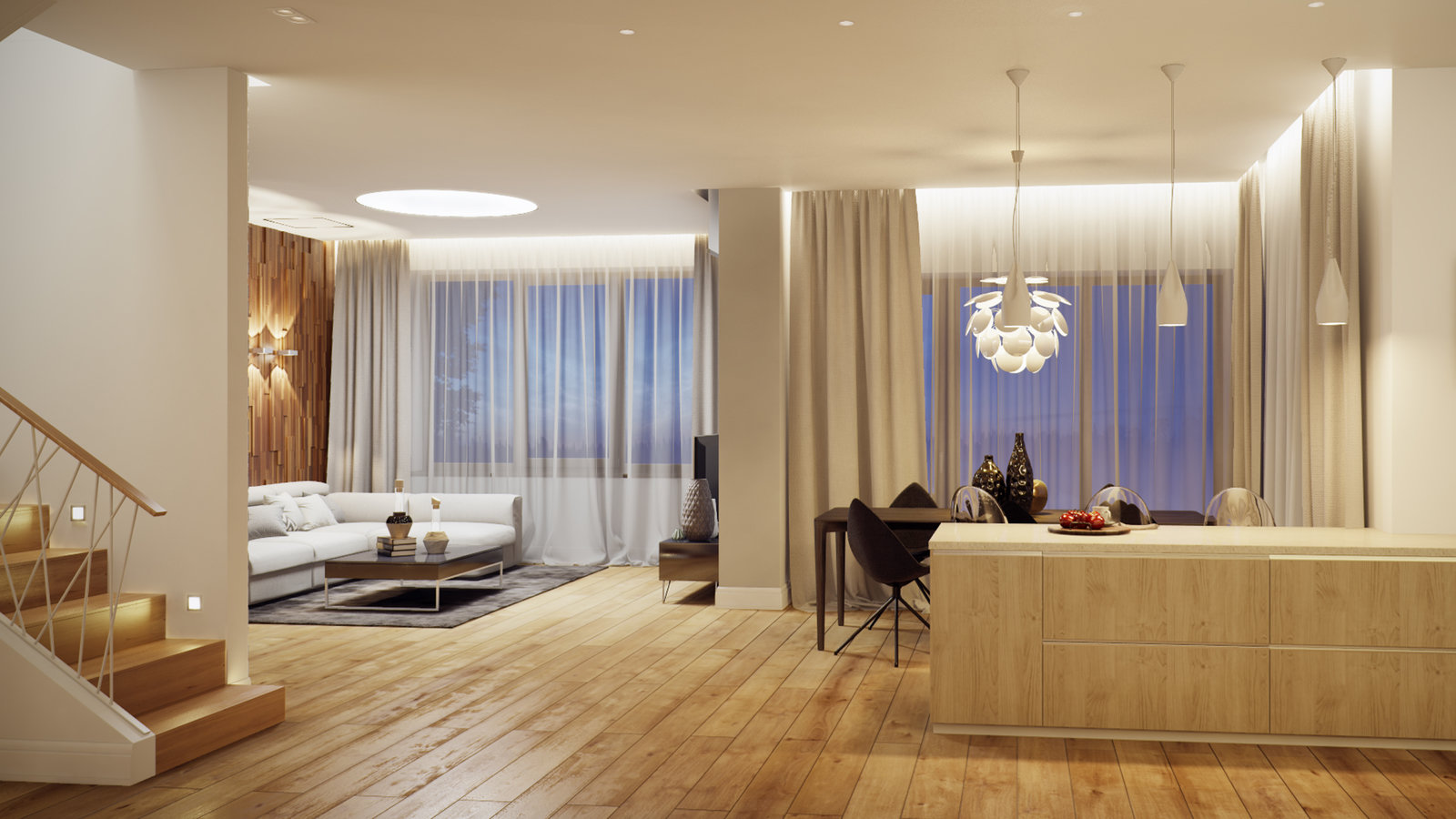 Фотография: Гостиная в стиле Современный, Эко, Дом, Минимализм, Проект недели, Подмосковье, архитектурное бюро 108, Екатерина Грицан – фото на INMYROOM Фотография: Гостиная в стиле Современный, Эко, Дом, Минимализм, Проект недели, Подмосковье, архитектурное бюро 108, Екатерина Грицан – фото на INMYROOM