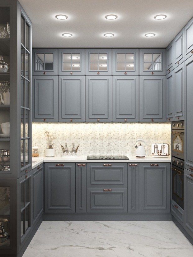 Фото из портфолио Дизайн квартиры в стиле американской классики с элементами французской – фотографии дизайна интерьеров на INMYROOM