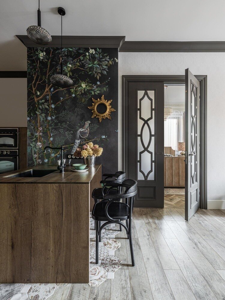 Фотография: Кухня и столовая в стиле Современный, Эклектика, Квартира, Проект дня, 3 комнаты, 60-90 метров, Уфа, Анастасия Стрижова – фото на INMYROOM Фотография: Кухня и столовая в стиле Современный, Эклектика, Квартира, Проект дня, 3 комнаты, 60-90 метров, Уфа, Анастасия Стрижова – фото на INMYROOM