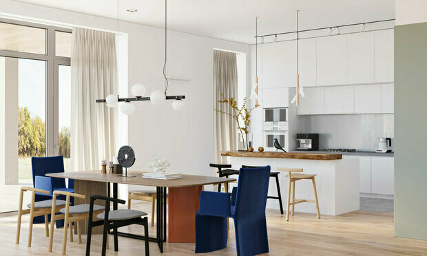 Фото из портфолио Дизайн загородного дома в Московской области – фотографии дизайна интерьеров на INMYROOM