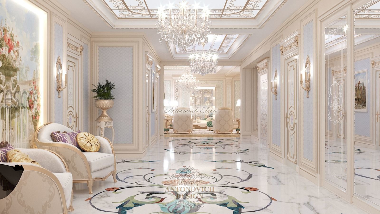 Фото из портфолио Флористическая неоклассика от Елены Антонович – фотографии дизайна интерьеров на INMYROOM Фото из портфолио Флористическая неоклассика от Елены Антонович – фотографии дизайна интерьеров на INMYROOM