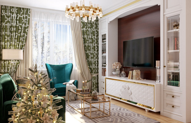 Фото из портфолио Квартира Мосфильмовская – фотографии дизайна интерьеров на INMYROOM