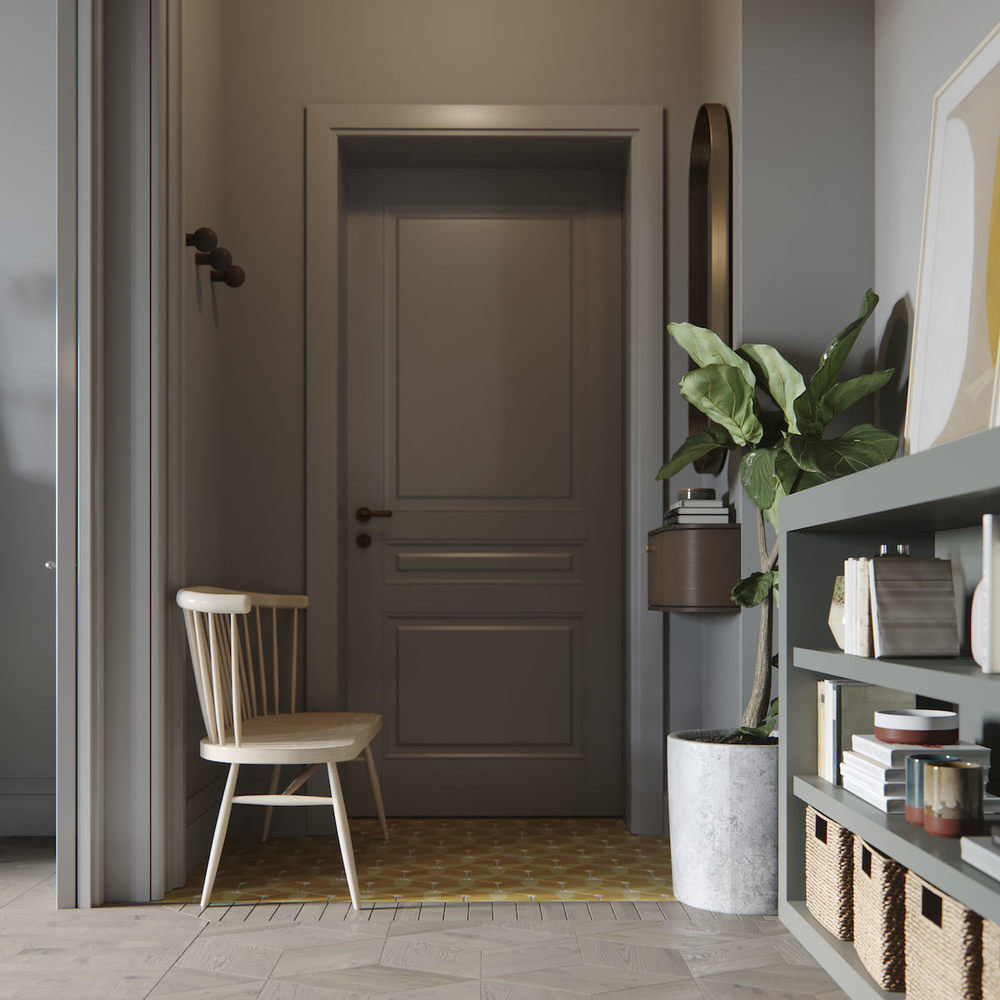 Фотография: Прихожая в стиле Современный, Скандинавский, Квартира, Проект недели, Минск, Евгения Лыкасова, 2 комнаты, 60-90 метров, J.Lykasova Studio – фото на INMYROOM Фотография: Прихожая в стиле Современный, Скандинавский, Квартира, Проект недели, Минск, Евгения Лыкасова, 2 комнаты, 60-90 метров, J.Lykasova Studio – фото на INMYROOM