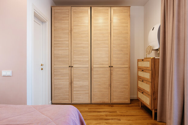 Фотография: Спальня в стиле Современный, Квартира, Проект дня, Эко, Блочный дом, 4 и больше, 60-90 метров, Анна Терентьева – фото на INMYROOM