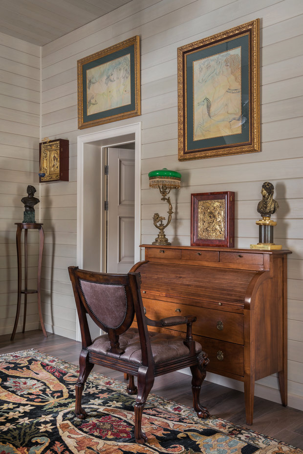 Фотография: Спальня в стиле Прованс и Кантри, Дом, Проект недели, Дом и дача, Московская область, 4 и больше, Более 90 метров, Абрамцево, Анна Насонова – фото на INMYROOM