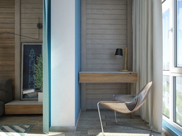 Фото из портфолио Уютный лофт для двоих – фотографии дизайна интерьеров на INMYROOM