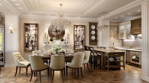 Фото из портфолио Две квартиры в одной и палуба в ванной – фотографии дизайна интерьеров на INMYROOM