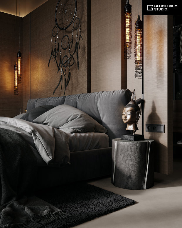 Фото из портфолио ДП Москва Сити 81 м2 – фотографии дизайна интерьеров на INMYROOM