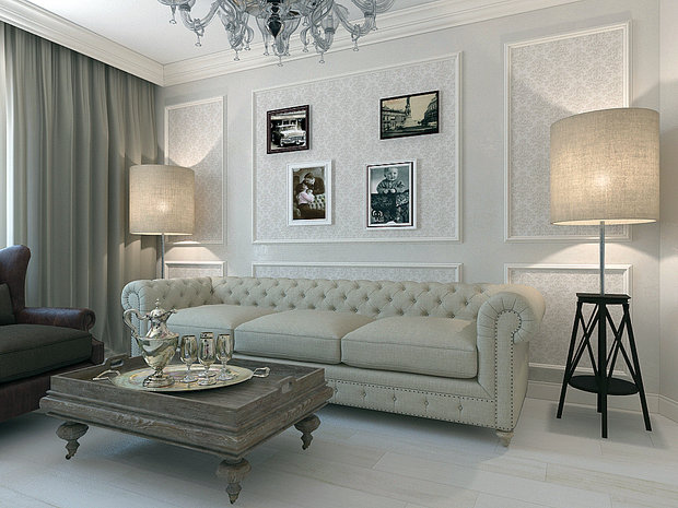 Фото из портфолио ГОСТИНАЯ – фотографии дизайна интерьеров на INMYROOM