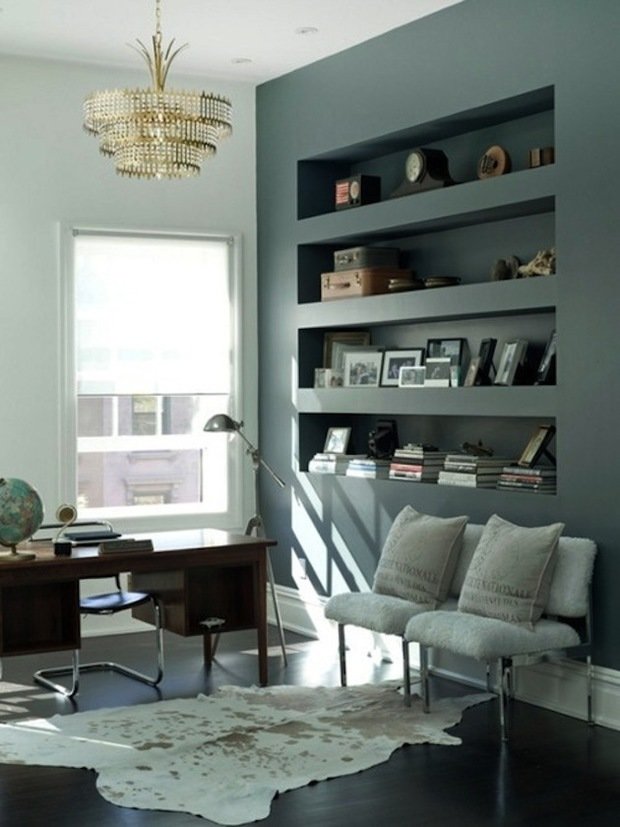 Фотография: Мебель и свет в стиле Современный, Декор интерьера, Декор дома, Стеллаж, Полки, Домашняя библиотека – фото на INMYROOM