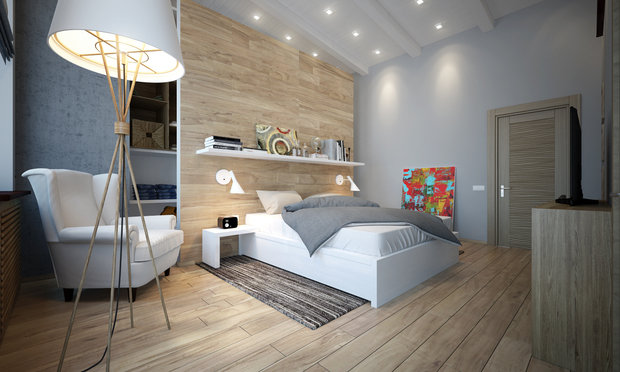 Фото из портфолио Проект таун-хауса в ЖК "Рижский квартал" в лёгком и стильном скандинавском стиле – фотографии дизайна интерьеров на INMYROOM