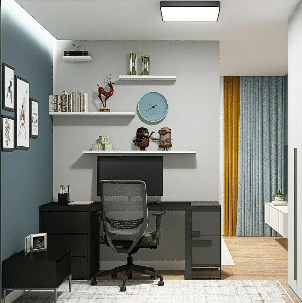 Фото из портфолио Дизайн интерьера в двухкомнатной квартире 46м2 – фотографии дизайна интерьеров на INMYROOM Фото из портфолио Дизайн интерьера в двухкомнатной квартире 46м2 – фотографии дизайна интерьеров на INMYROOM